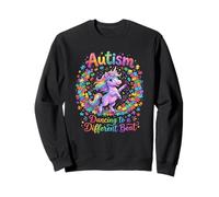 Licorne autiste Dansant à Un Rythme différent Sweatshirt