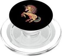 Licorne aztèque mythologie Maya Mexicaine Art Fantastique PopSockets PopGrip pour MagSafe
