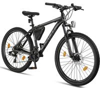 Licorne Bike Effect Premium Mountainbike cadre aluminium Shimano,Pouce:29.00;Couleur:Noir/Anthracite (2xDisc-Bremse)