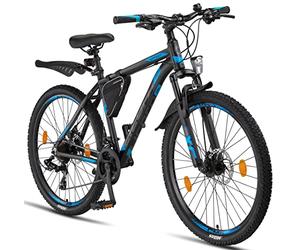 Licorne Bike Effect Premium VTT avec frein à disque en aluminium pour garçons et filles 21 vitesses
