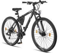 Licorne Bike Effect Premium VTT cadre aluminium Shimano,Couleur:Noir/Blanc (2xDisc-Brake);Pouces:29.00