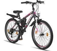 Licorne Bike Guide Premium Mountainbike Shimano,Zoll:24;Farbe:Anthrazit/Rosa