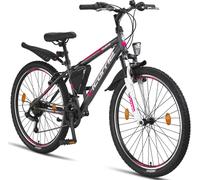 Licorne Bike Guide Premium Mountainbike Shimano,Zoll:26;Farbe:Anthrazit/Rosa