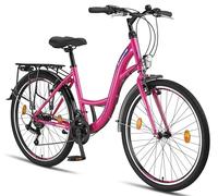 Vélo hollandais - Licorne - Stella Premium - 24, 26 et 28 pouces - Garçon - Rose