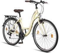 Vélo - Licorne - Stella Premium City Bike - 24, 26 et 28 pouces - Beige - Garçon