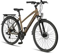 Licorne Bike Premium Touring Trekking Bike en 28 pouces - Vélo pour garçons, filles, femmes et hommes - dérailleur 21 vitesses - VTT - Crossbike