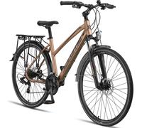 Licorne Bike Premium Touring Trekking Bike en 28 pouces - Vélo pour garçons, filles, femmes et hommes - dérailleur 21 vitesses - VTT - Crossbike