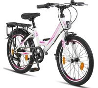 Licorne Bike Stella Premium City Bike 20,24,26 et 28 pouces Vélo pour filles hommes et femmes 21 vitesses (6 vitesses pour le 20 pouces) Holland Citybike