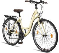 Licorne Bike Stella Premium City Bike 20,24,26 et 28 pouces Vélo pour filles hommes et femmes 21 vitesses (6 vitesses pour le 20 pouces) Holland Citybike