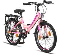 Licorne Bike Stella Premium City Bike 20,24,26 et 28 pouces Vélo pour filles hommes et femmes 21 vitesses (6 vitesses pour le 20 pouces) Holland Citybike