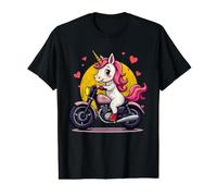 Licorne Born to Bike I Motard Fun T-Shirt Graphique avec Valeur