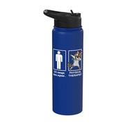 Licorne cool et amusante - Physio physiothérapie. Stainless Steel Insulated Water Bottle
