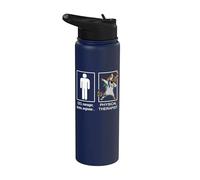 Licorne cool et amusante - Physio physiothérapie. Stainless Steel Insulated Water Bottle