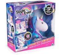 Canal Toys Figurine à décorer Licorne Cosmique DIY Lumineuse – Édition Collector, Stickers et Strass