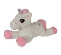 Licorne couchee geante blanche 1 metre 25 - peluche enfant - nicotoy G