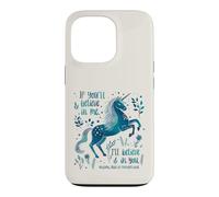 Licorne Croire Confiance Citation Amitié Coque pour iPhone 13 Pro