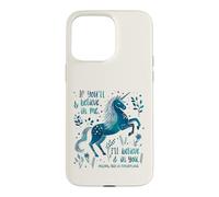Licorne Croire Confiance Citation Amitié Coque pour iPhone 15 Pro Max