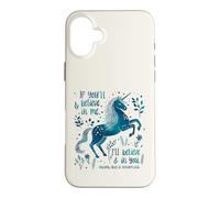 Licorne Croire Confiance Citation Amitié Coque pour iPhone 16 Plus