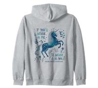 Licorne Croire Confiance Citation Amitié Sweat à Capuche