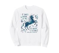 Licorne Croire Confiance Citation Amitié Sweatshirt