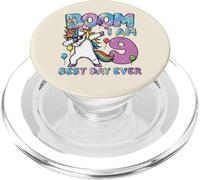Licorne Dab Boom Im 9 Ans pour Filles PopSockets PopGrip pour MagSafe
