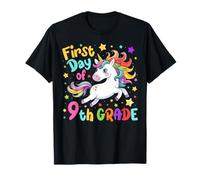 Licorne de rentrée Scolaire de 9e année de neuvième année T-Shirt