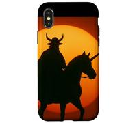 Licorne d'équitation Viking pour garçons, Filles, Hommes, Femmes, Enfants et Adultes Coque pour iPhone X/XS