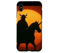 Licorne d'équitation Viking pour garçons, Filles, Hommes, Femmes, Enfants et Adultes Coque pour iPhone XS Max