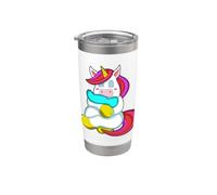 Licorne Dormir Coussin Gobelet isotherme en acier inoxydable double paroi