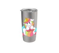 Licorne Dormir Coussin Gobelet isotherme en acier inoxydable double paroi