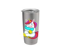 Licorne Dormir Coussin Gobelet isotherme en acier inoxydable double paroi