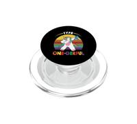 Licorne drôle diabétique de Type 1 diabète T1D Type One-Derful PopSockets PopGrip pour MagSafe