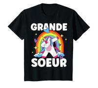 Licorne Drôle Grande Soeur Filles T-Shirt