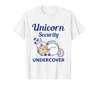 Licorne drôle sous Couverture Chat Mignon T-Shirt