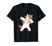 Licorne drôle T-Shirt Graphique avec Valeur, Homme, Noir, XL