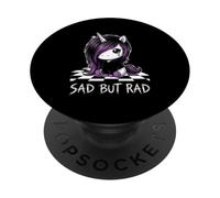 Licorne Emo Sad But Rad PopSockets PopGrip Adhésif