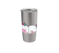 licorne endormie Gobelet isotherme en acier inoxydable double paroi