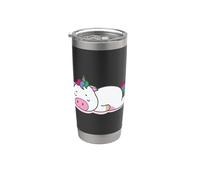 licorne endormie Gobelet isotherme en acier inoxydable double paroi