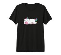 Licorne endormie T-Shirt Haut de Gamme