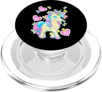 Licorne enfant fille enfant adolescent licornes rétro années 80 PopSockets PopGrip pour MagSafe