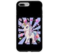 Licorne enfant licornes animal fabuleux conte de fées cheval rétro années 60 Coque pour iPhone 7 Plus/8 Plus