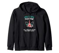 Licorne Enseignant Magique Éducation Éducation Mignon Enseignant Sweat à Capuche