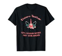 Licorne Enseignant Magique Éducation Éducation Mignon Enseignant T-Shirt