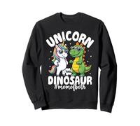 Licorne et Dinosaure pour Anniversaire d'enfant Sweatshirt