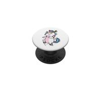Licorne Faisant de l'endurance, du Sport, de l'entraînement Physique PopSockets PopGrip Adhésif
