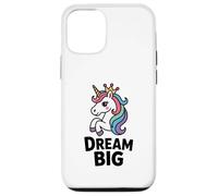 Licorne fantaisiste Dream Big Design Coque pour iPhone 12/12 Pro