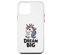 Licorne fantaisiste Dream Big Design Coque pour iPhone 12 Mini