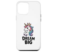 Licorne fantaisiste Dream Big Design Coque pour iPhone 12 Pro Max