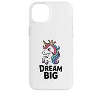 Licorne fantaisiste Dream Big Design Coque pour iPhone 14 Plus