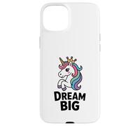 Licorne fantaisiste Dream Big Design Coque pour iPhone 15 Plus